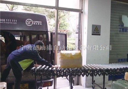 动力滚筒伸缩机－－快递行业包裹输送